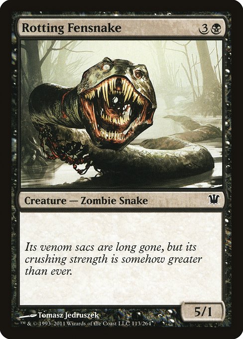 Rotting Fensnake - Innistrad #113
