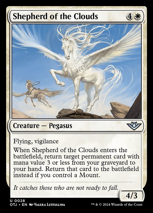 Shepherd of the Clouds - Outlaws of Thunder Junction #28