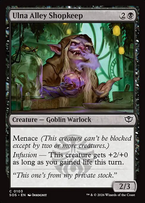 Ulna Alley Shopkeep - Secrets of Strixhaven #103 Magic: The Gathering card image