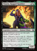 Titania, Rugged Rumbler Marvel Super Heroes Magic: The Gathering card image