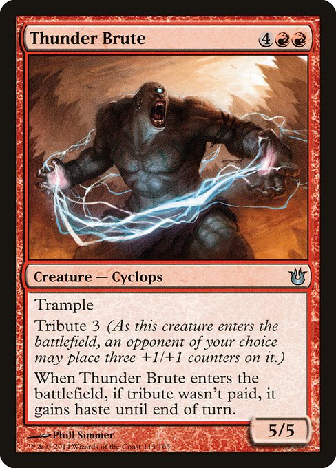Thunder Brute - Born of the Gods #113
