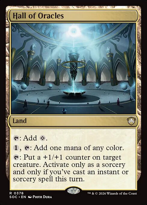 Hall of Oracles - Secrets of Strixhaven Commander #378
