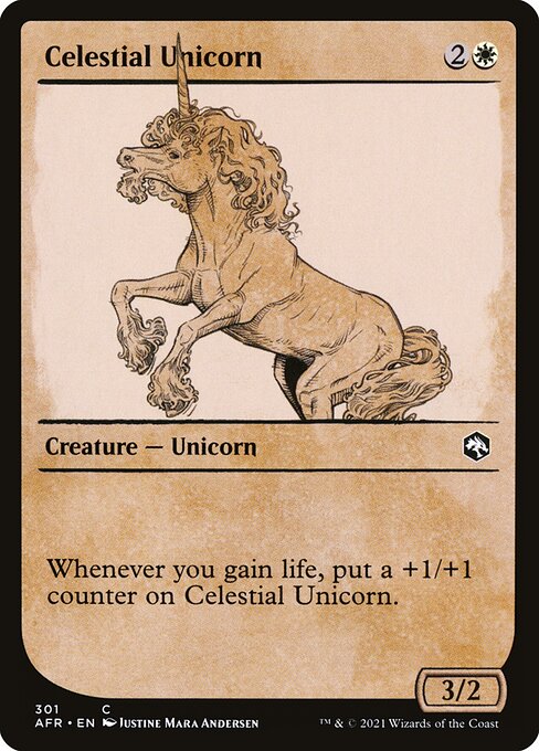 Celestial Unicorn - Adventures in the Forgotten Realms #301