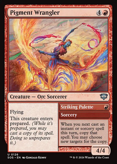 Pigment Wrangler // Striking Palette - Secrets of Strixhaven #126