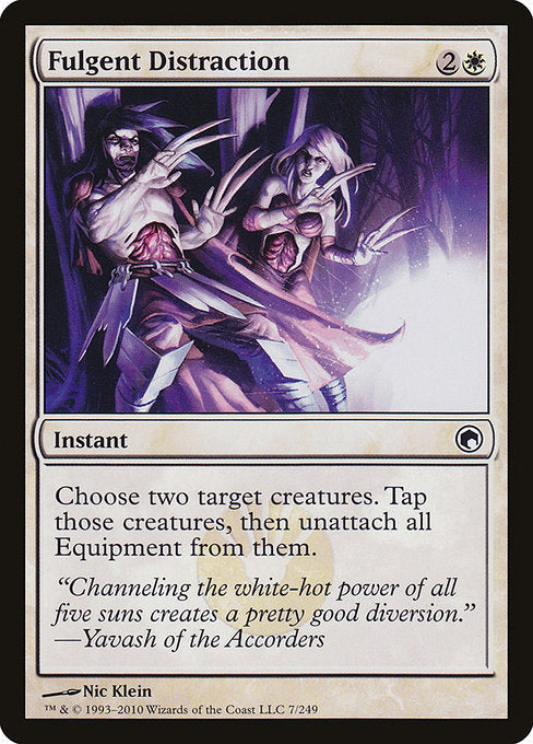 Fulgent Distraction - Scars of Mirrodin #7 Magic: The Gathering card image