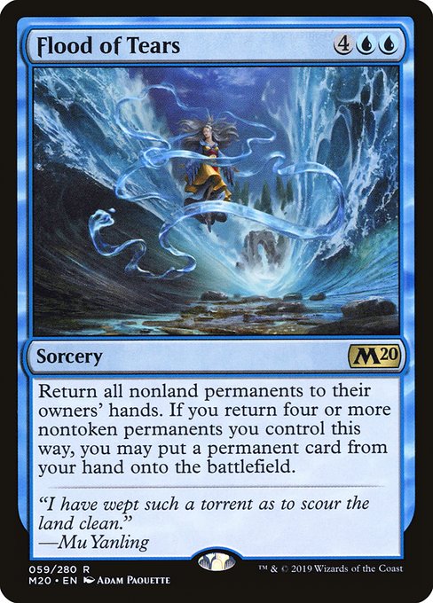 Flood of Tears - Core Set 2020 #59