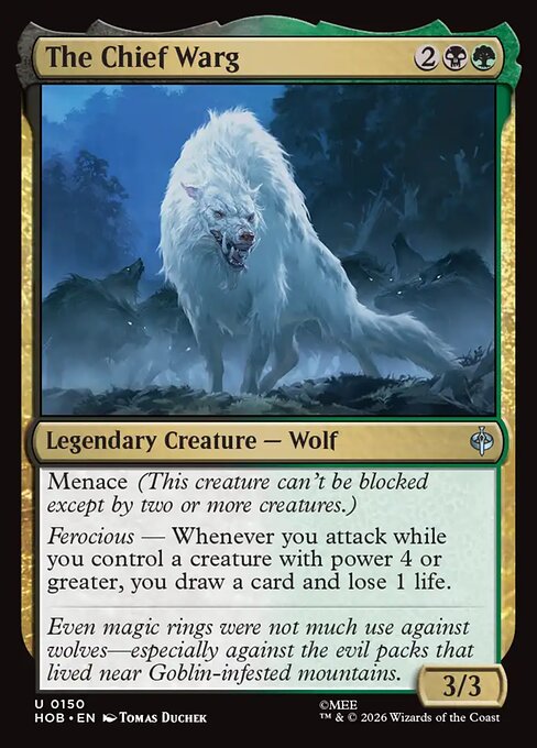 The Chief Warg HOB 150
