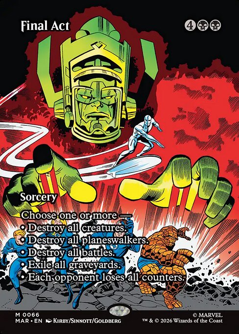 Final Act Marvel Universe Magic: The Gathering card image