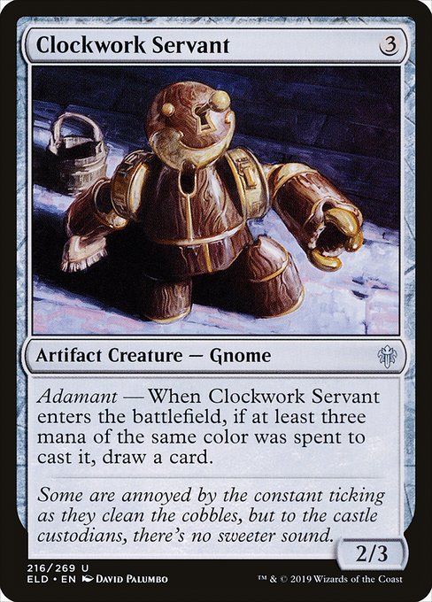 Clockwork Servant - Throne of Eldraine #216
