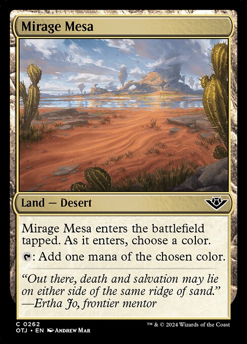 Mirage Mesa - Outlaws of Thunder Junction #262