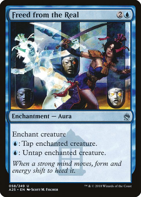 Freed from the Real - Masters 25 #58