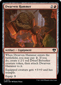 Dwarven Hammer - Commander Masters #219