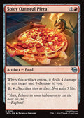 Spicy Oatmeal Pizza - Teenage Mutant Ninja Turtles #109 Magic: The Gathering card image