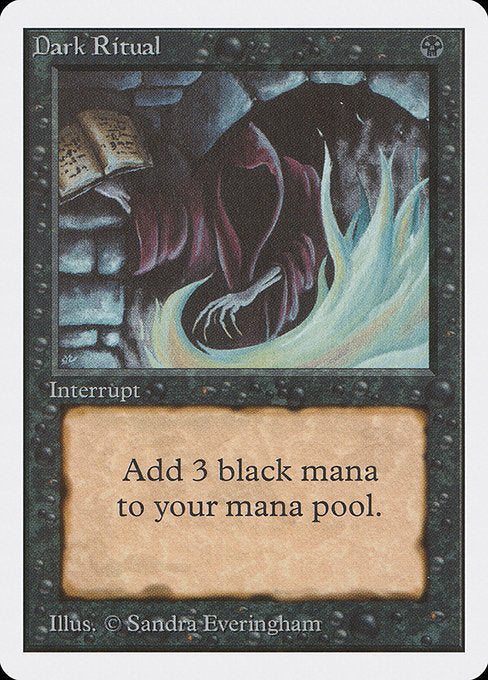 Dark Ritual - Unlimited Edition #99