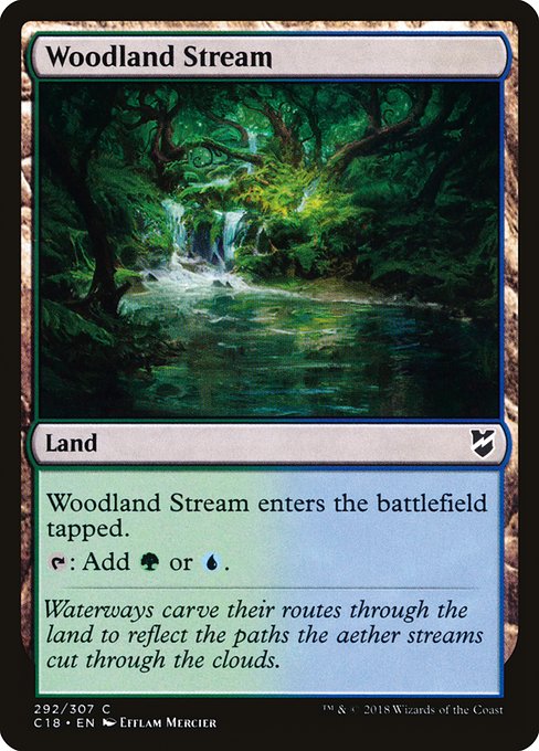 Woodland Stream - Commander 2018 #292