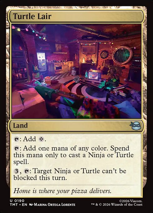 Turtle Lair - Teenage Mutant Ninja Turtles #190