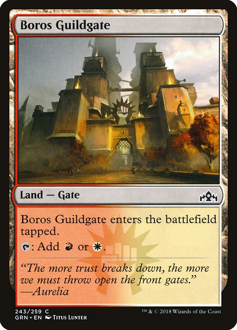 Boros Guildgate - Guilds of Ravnica #243
