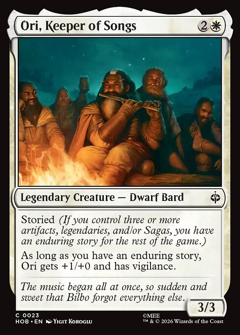 Ori, Keeper of Songs – The Hobbit 23 Foil