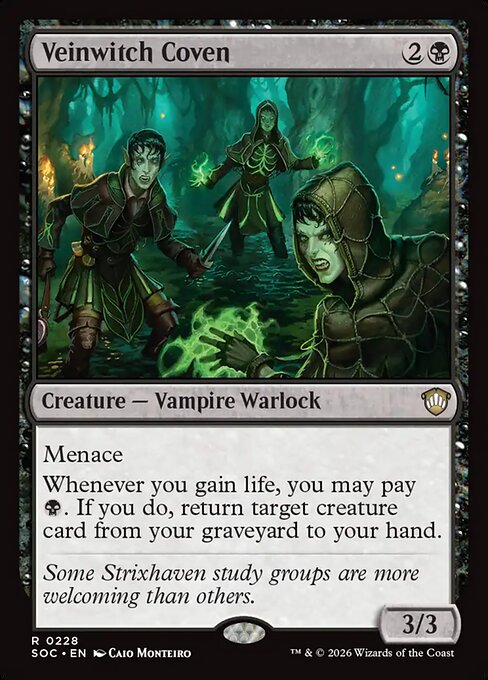 Veinwitch Coven - Secrets of Strixhaven Commander #228