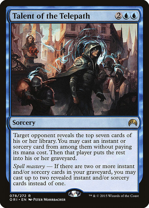 Talent of the Telepath - Magic Origins #78 Magic: The Gathering card image