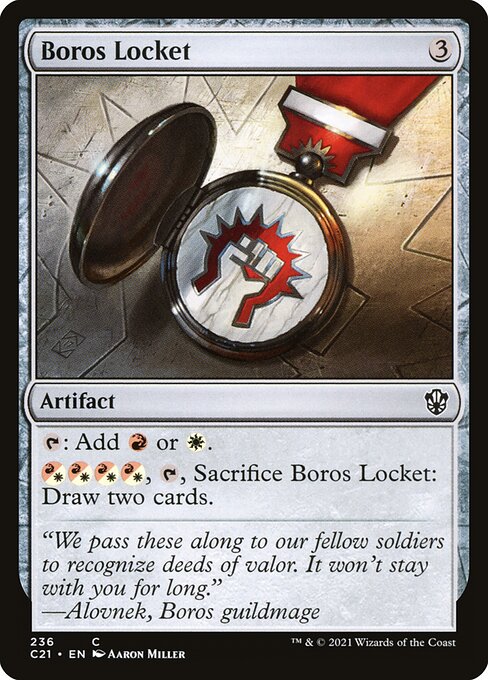 Boros Locket - Commander 2021 #236