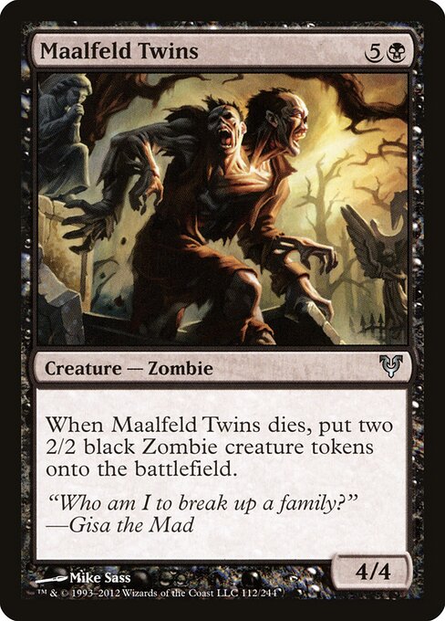 Maalfeld Twins Avacyn Restored Magic: The Gathering card image