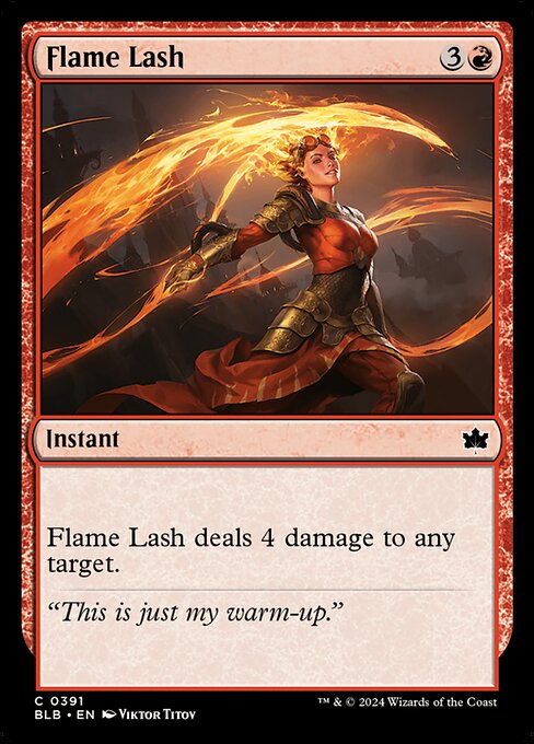 Flame Lash - Bloomburrow #391