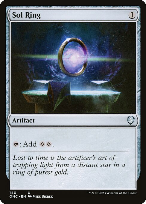 Sol Ring - Phyrexia: All Will Be One Commander #140