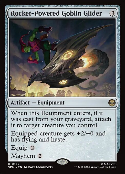 Rocket-Powered Goblin Glider - Marvel's Spider-Man #172