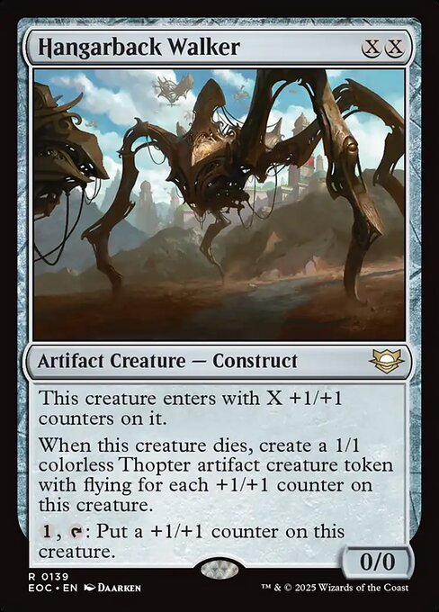 Hangarback Walker - Edge of Eternities Commander #139
