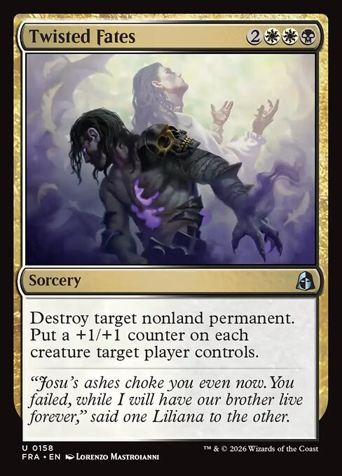 Twisted Fates - Reality Fracture - Foil