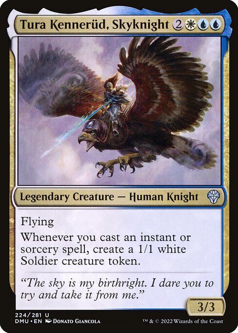 Tura Kennerüd, Skyknight - Dominaria United #224