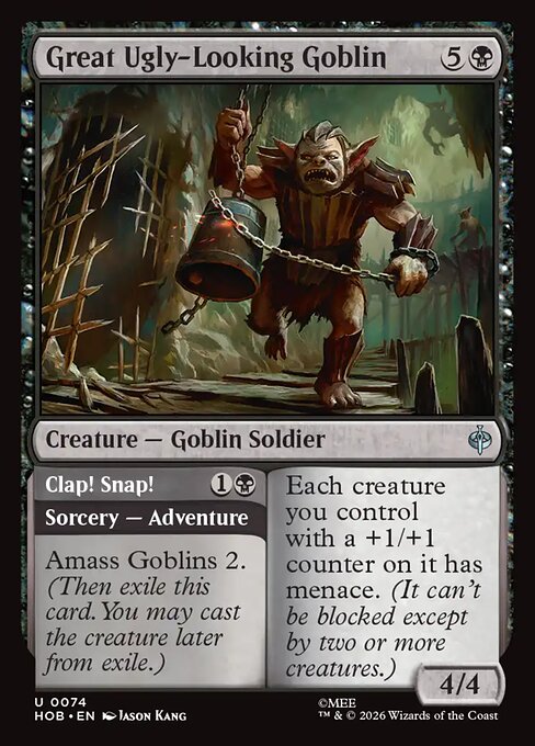 Great Ugly-Looking Goblin // Clap! Snap! HOB 74
