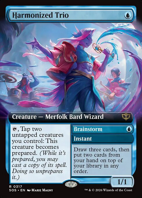 Harmonized Trio // Brainstorm - Secrets of Strixhaven #317