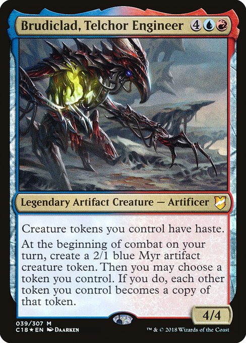Brudiclad, Telchor Engineer - Commander 2018 #39