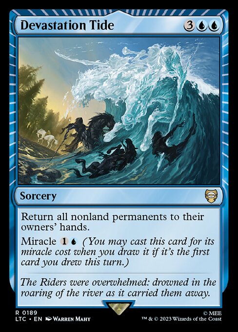 Devastation Tide Tales of Middle-earth Commander Magic: The Gathering card image