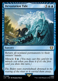 Devastation Tide - Tales of Middle-earth Commander #189 Magic: The Gathering card image