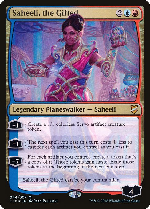 Saheeli, the Gifted - Commander 2018 #44