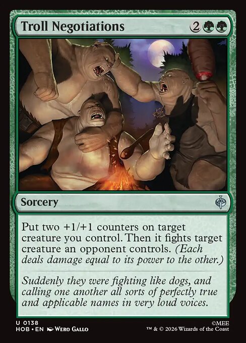 Troll Negotiations HOB 138
