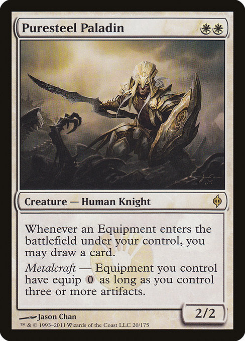 Puresteel Paladin - New Phyrexia #20