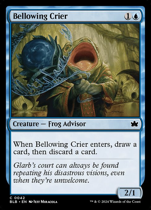 Bellowing Crier - Bloomburrow #42
