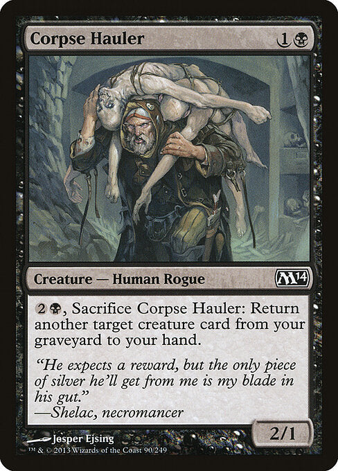 Corpse Hauler Magic 2014 Magic: The Gathering card image