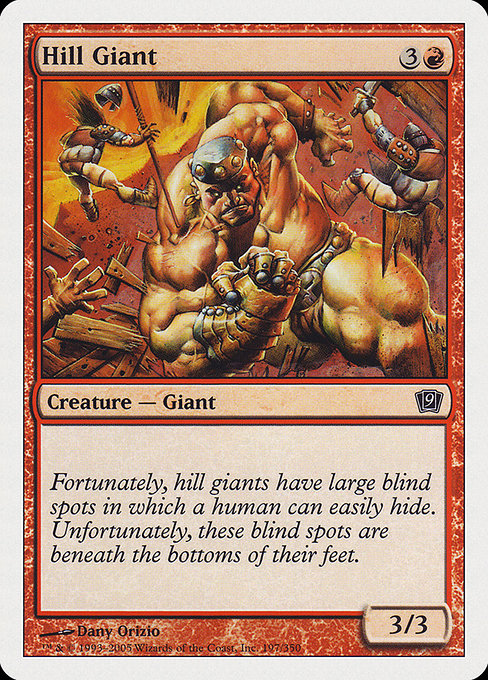 Hill Giant - Ninth Edition #197