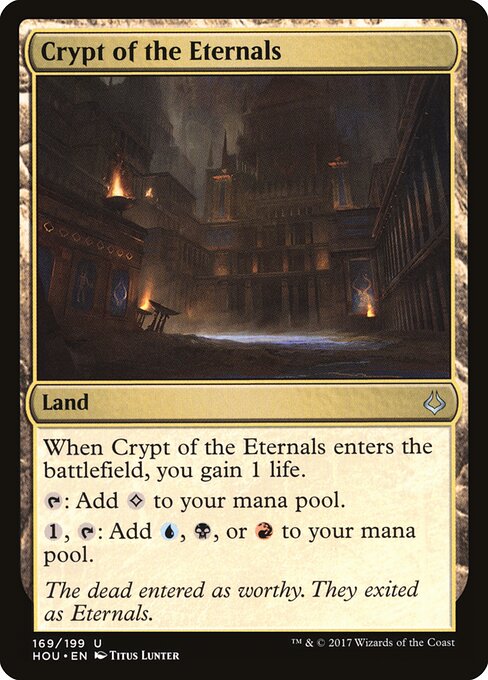 Crypt of the Eternals Hour of Devastation Magic: The Gathering card image