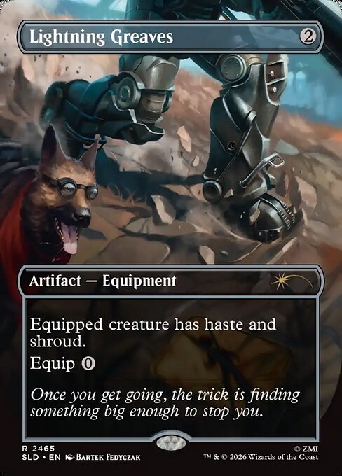 Lightning Greaves - Secret Lair Drop #2465