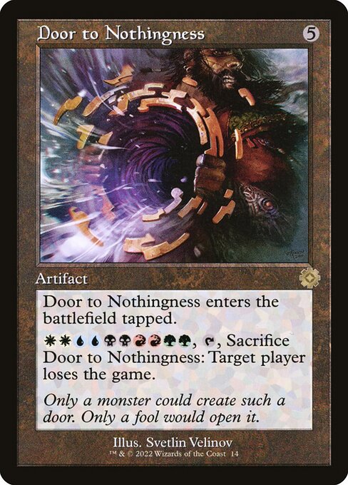 Door to Nothingness - The Brothers' War Retro Artifacts #14