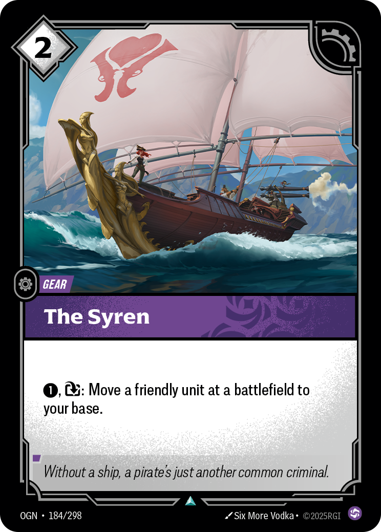 The Syren Riftbound card image