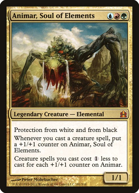 Animar, Soul of Elements - Commander 2011 #181