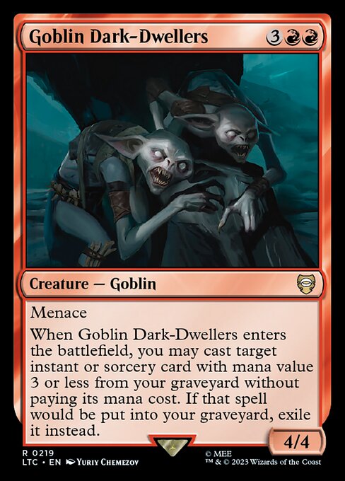 Goblin Dark-Dwellers - Tales of Middle-earth Commander #219