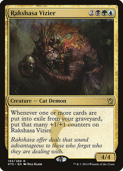 Rakshasa Vizier - Khans of Tarkir #193
